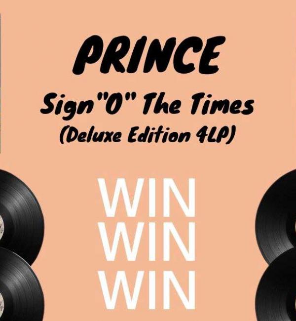 Win Prince's Sign "O" The Times 4LP Deluxe Set 