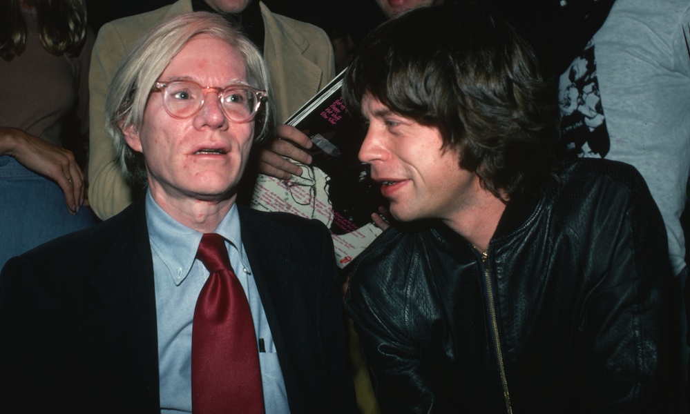Andy Warhol Mick Jagger 