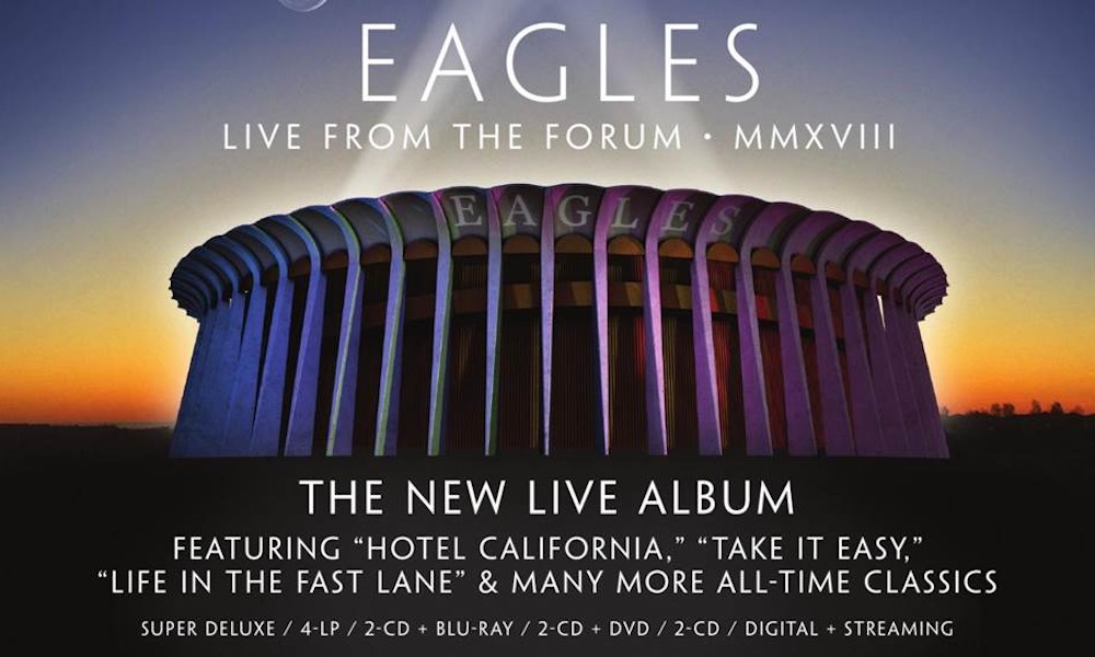 eagles, live at the forum