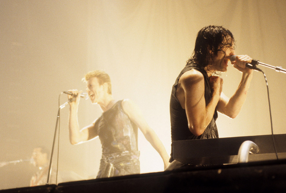 Watch David Bowie Join Nine Inch Nails For 