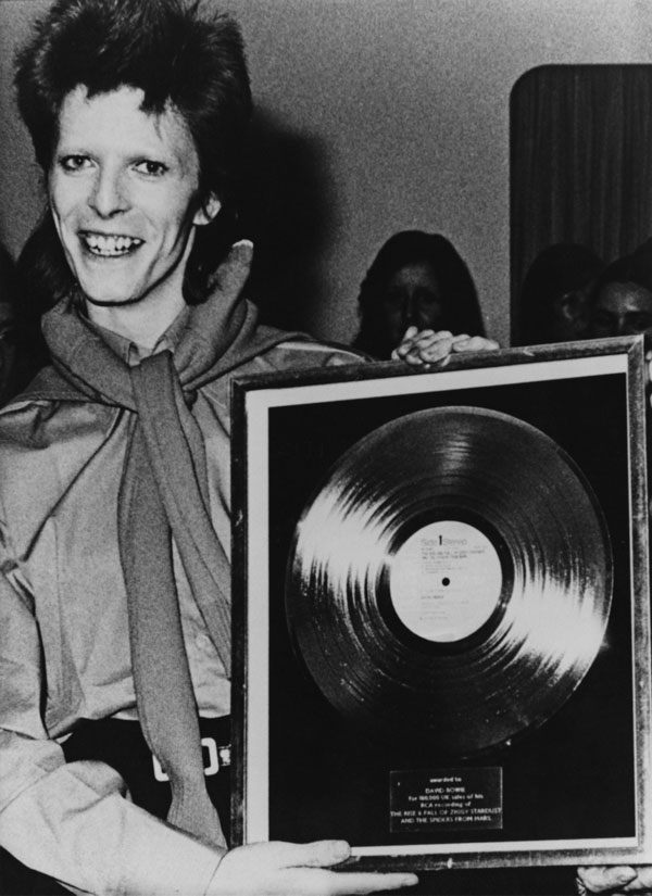 bowie gold record ziggy