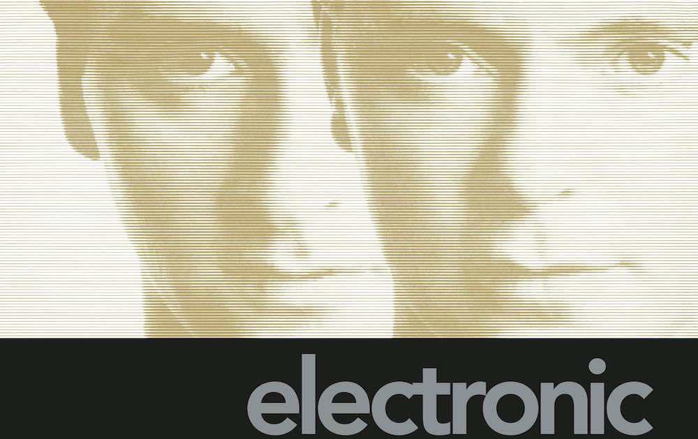 electronic LP cover