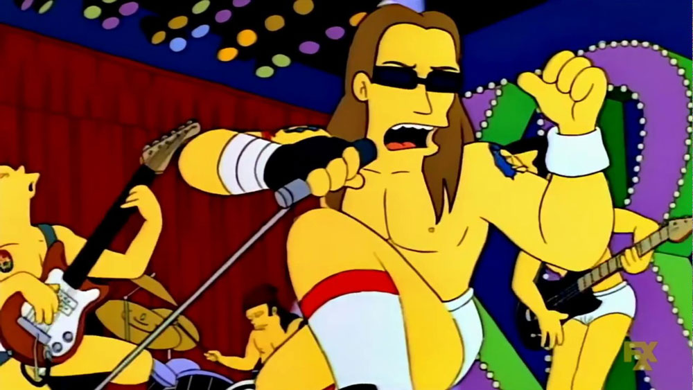 red hot chili peppers simpsons