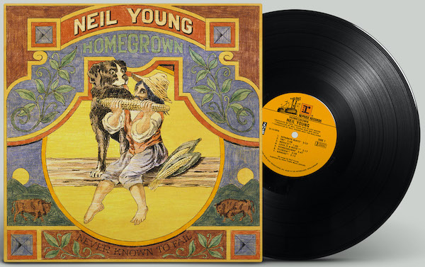 neil young, homegrown vinyl