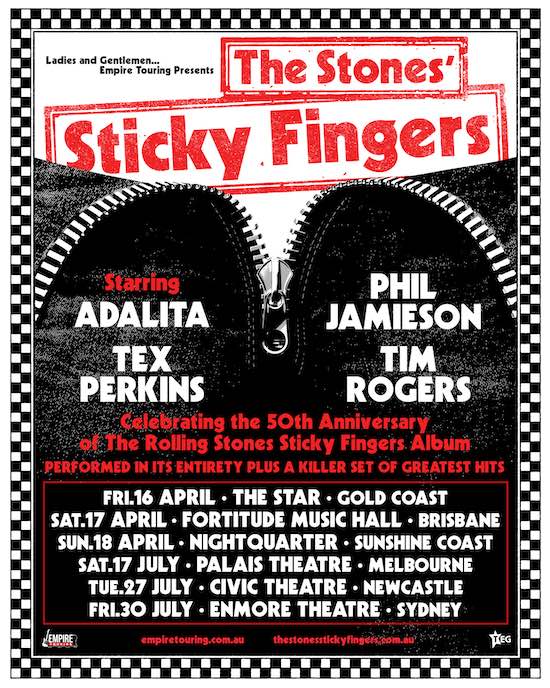 sticky fingers poster