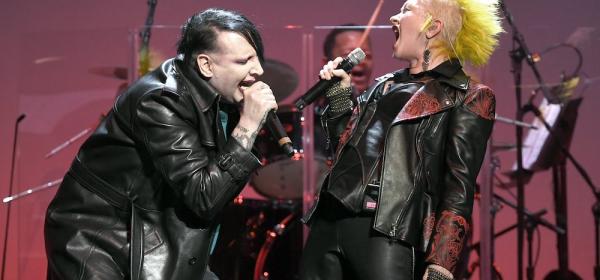 See Cyndi Lauper Duet With Marilyn Manson