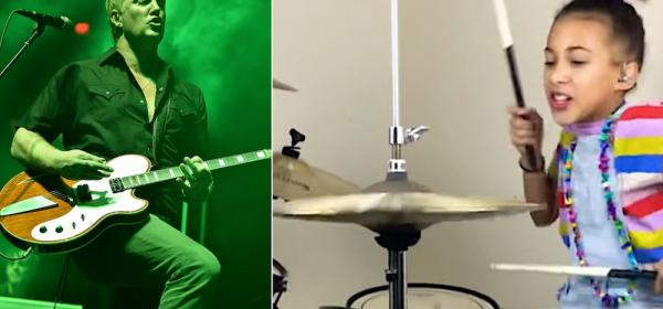 See 9-Year-Old Drummer Nail Queens of the Stone Age’s “No One Knows”
