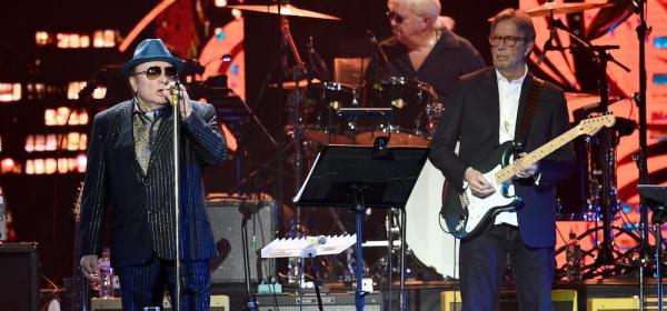 Watch Van Morrison, Eric Clapton & Nick Mason Jam At London Charity Gig