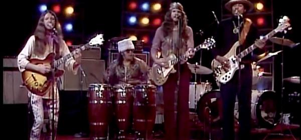 Flashback to the Doobie Brothers' "Jesus Is Just Alright/Listen To The Music" on the Midnight Special in 1973