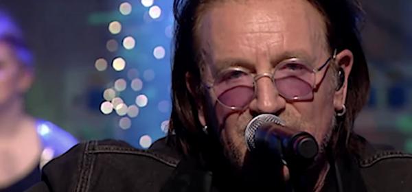 Watch U2’s Bono & The Edge Perform “Christmas (Baby Please Come Home)” Live