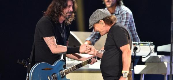 dave grohl, brian johnson