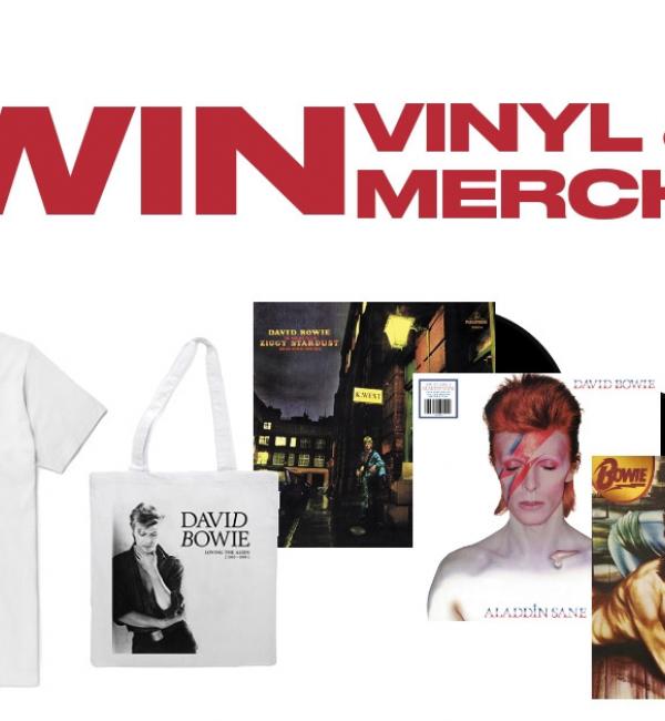 Win A David Bowie Vinyl & Merch Pack