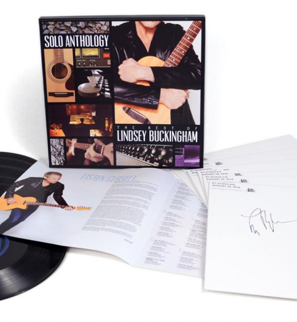 Win Rare Signed Lindsey Buckingham Solo Anthology Test Pressing