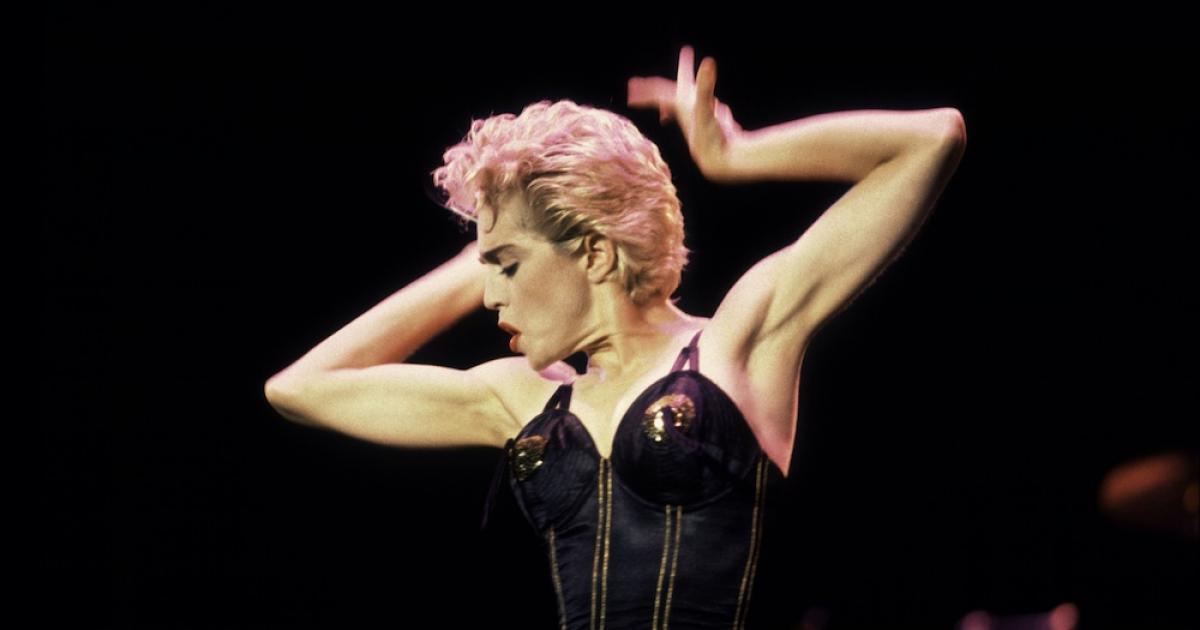 Madonna's True Blue Hair in Concerts - wide 6
